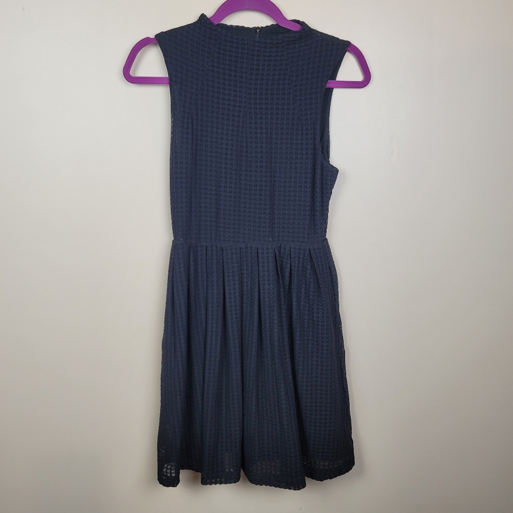 | Anthropologie | Deletta Black Cosgrove Fit & Flare Dress Size Xs